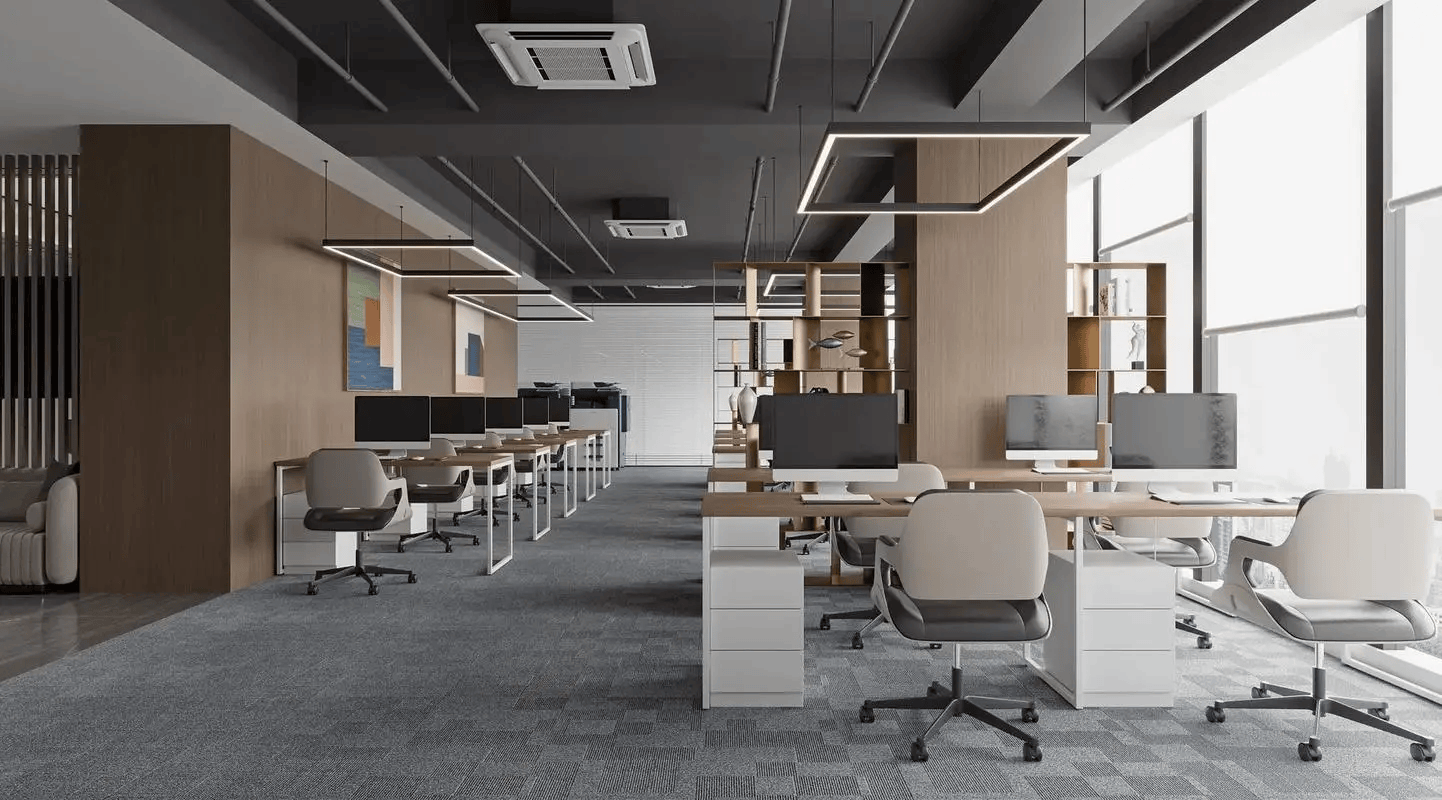 陜西辦公室裝修風(fēng)水設(shè)計(jì),寫字樓設(shè)計(jì)裝修&mdash;西安東朗裝飾工程_大門_區(qū)